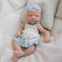 Poupées en silicone souple Yeezwood de 8 pouces, 100% silicone, pour nouveau-nés, poupées en silicone pleine grandeur pour filles, poupées reborn réalistes en silicone pour bébés de 20 cm