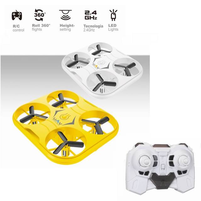 X53 Mini DRONE Remote-controlled Four-axis Flying Machine with Light for Children Controlled Induction Suspension  Drones Toys