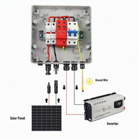 Boîtier de Combinaison de Chaînes Photovoltaïques (PV) IP65 pour le Marché du Moyen-Orient - Vente en Gros