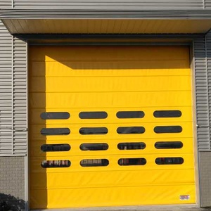 Portes rapides de pile de fenêtre claire rapide d'<span class=keywords><strong>action</strong></span> usine de tissu de PVC - Product Image 1