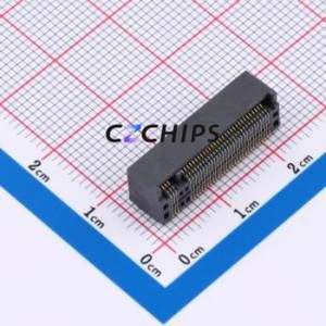 X1302WVS-67EA-LPV01 Hard Drive Connector (SAS/<b>SATA</b>/<b>M.2</b>) SMD Connector <b>M.2</b>-A Key Female 67P Horizontal Mount - Product Image 1