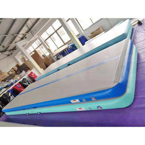 Colchoneta Inflable de Gimnasia, <span class=keywords><strong>Mini</strong></span> Pista de Aire Verde de 5x2x0.2m, Lista para Enviar - Product Image 3