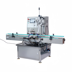 4 Nozzles Magnetic Pump Automatic Tabletop Line Liquid Carbonated Cream Drinks <b>Juice</b> Water Essential Oil Filling <b>Machine</b> - Product Image 2