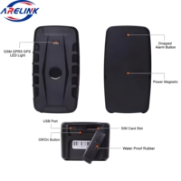 Traceur GPS sans fil CA76B 20000mAh 4G LTE pour le suivi des voitures, des bateaux et des motos