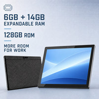 Tablette PC Android 16 T620 Octa Core 20 Go de RAM 128 Go de ROM 10 pouces HD 1280x800 WiFi double bande 5.0