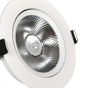 Cao Lumen 92-85Ra Trần Đèn Bridgelux COB 120-130LM/W 3W 5W 12W 15W 20W 25W Thương Mại Lõm Tập Trung Downlight - Product Image 2