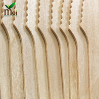 Couteau jetable en bois de bouleau