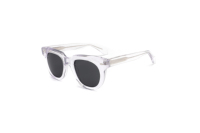 LBAshades 882224 Lunettes de soleil rondes classiques rétro en acétate de haute qualité pour femmes et hommes, logo personnalisé, verres polarisés de créateur