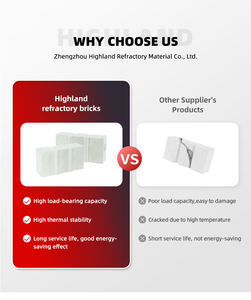 Ladrillo Refractario de Corindón y Mullita 1790 ℃   Ladrillos de Mullita de Corindón Fundido de Alta Pureza para Hornos de Alta Temperatura - Product Image 3