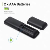 Nouvelle télécommande vocale AIR MOUSE pour boîte TV ONN Mecool, compatible avec 22 boutons, couleur noire, pour Google/Android TV Box