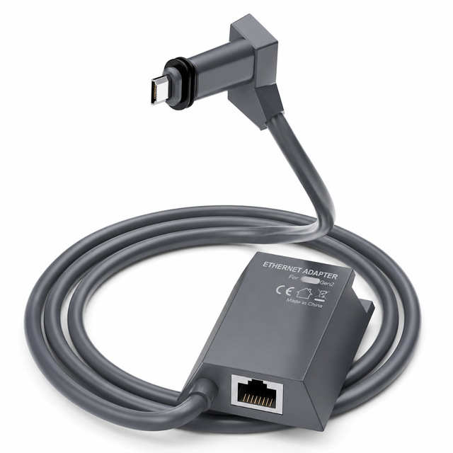 Premium High-Speed Gigabit Ethernet Adapter Satellite Internet Connector for Dishy Network and Starlink Gen 2