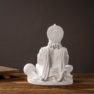Statua artigianale in resina indù dio Hanuman Design modellato per la casa altare tavolo Display elegante buddhismo Business regalo - Product Image 3
