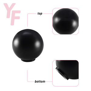 Pommeau universel de changement de vitesse de voiture 40 mm Tête de levier de vitesse en résine Support pour personnaliser le logo Accessoires de voiture - Product Image 4