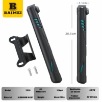 Pompe à air manuelle portable haute pression Baimei Schrader pour VTT