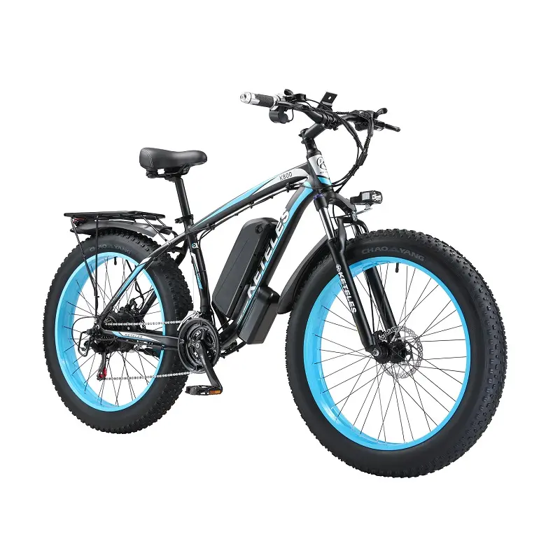 Volwassenen Elektrische Fiets Met 1000W Motor 17.5ah 26X4.0 Inch Fat Tire E-Bike Drop Shipping Beschikbare Elektrische Fiets