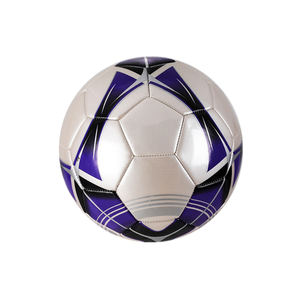 Ballon de football en cuir PU sans couture avec logo personnalisé pour entraînement de football professionnel collé thermique - Product Image 4