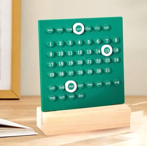 Recarved Retro Middle Ages Ringadate Perpetual <strong>Calendar</strong> Creative Internet Celebrity Inspired Wall Promotional <strong>Calendar</strong> - Product Image 4