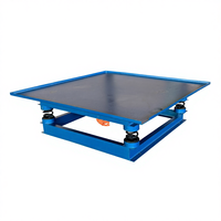 China Electric Vibrator Table Machine Used for Lost Foam Casting/brick Making Industry Concrete Testing Equipment