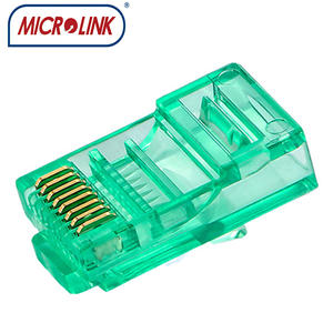 <span class=keywords><strong>Conector</strong></span> macho con <span class=keywords><strong>pata</strong></span> de garra, enchufe modular colorido ez, paso a través, Cat6, Cat5e, 8p8c, ethernet, krone, rj45 - Product Image 4