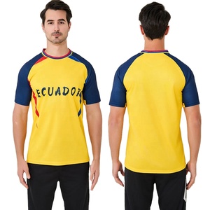 Uniforme <span class=keywords><strong>de</strong></span> Fútbol <span class=keywords><strong>de</strong></span> <span class=keywords><strong>Ecuador</strong></span>, Diseño <span class=keywords><strong>de</strong></span> Fábrica, Camiseta <span class=keywords><strong>de</strong></span> Fútbol del Equipo América, Jersey <span class=keywords><strong>de</strong></span> Fútbol Personalizado Amarillo - Product Image 2