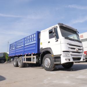 시노트럭 6x4 20톤 중고 트럭 371마력 375마력 유로 2 배출 기준 호보 10타이어 중고 화물 트럭 - Product Image 4