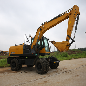 XE150WB 15 Ton Wheeled Excavator Hydraulic Mobile Digger for Construction Earthmoving - Product Image 4