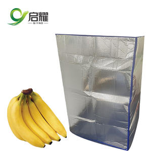 Housse de palette <span class=keywords><strong>isolante</strong></span> thermique réutilisable et écologique pour le transport en chaîne du <span class=keywords><strong>froid</strong></span> des aliments, des fruits et des médicaments, pour maintenir la fraîcheur ou la congélation - Product Image 3