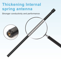 Antenne radio flexible verticale marine AM/FM étanche pour bateau, camion, excavatrice, tracteur, RVR, yacht, ponton