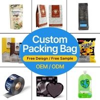 Conception numérique Logo imprimé personnalisé Mylar plastique 3.5g 7g 14g 28g Stand-up Baggies Zip Lock alimentaire Mylar pochette sac