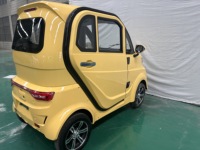 Voiture électrique compacte L6e EEC pour usage familial, véhicule à faible vitesse, nouvelle énergie, mini-voiture 3 places automatique, couleur unie.