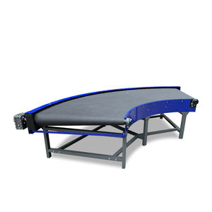 90 מעלות 180 להפוך שולחן עקומת שולחן pvc מעוקל pvc להפוך חגורת מסוע קו ייצור מסוע מערכת - Product Image 2