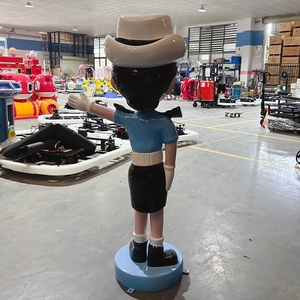 Figura de Anime de alta calidad, estatua de resina, personaje de policía de tráfico, figura de acción de tamaño real para decoración, escultura de Anime - Product Image 5