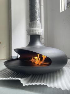 אח תלוי, אח מושהה, תנור צף מקורה. התאמה אישית של סגנון ועיצוב גודל עבור וילות או מלונות - Product Image 3