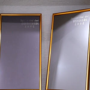 201 304 316 Plaques laminées à froid or et argent laminées à chaud en acier inoxydable feuille miroir couleur dorée plaque d'acier inoxydable décorative - Product Image 4