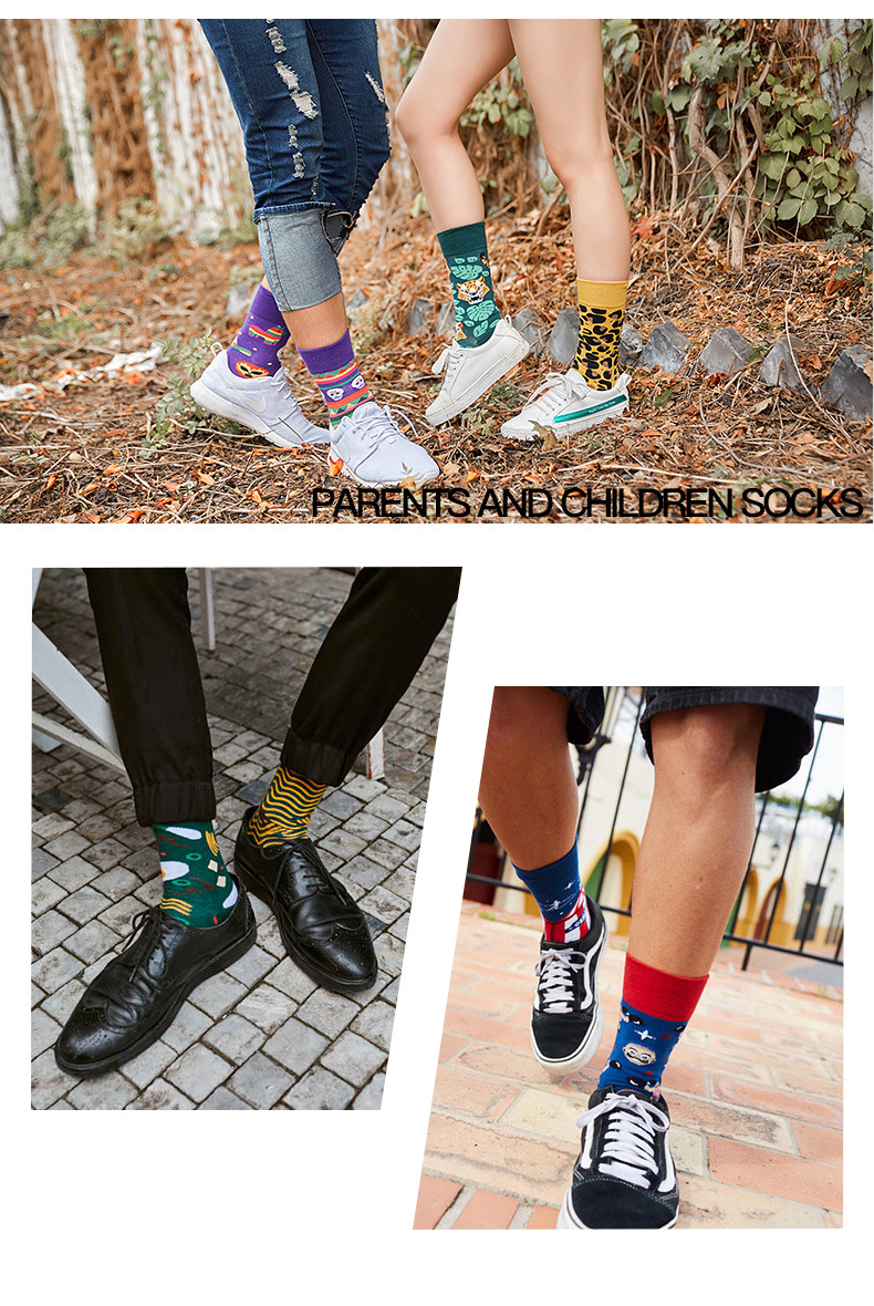New Pattern Customization Ab Fashion Couple Socks Unisex Creative Graffiti Designer Socks