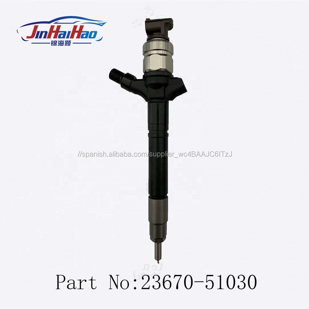 Carril común inyector de combustible 095000-7760 095000-7761 para Toyota 2KD
