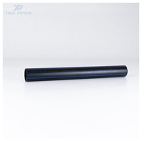 Tuyau d'alimentation en eau en HDPE, tube en polyéthylène PE, pipeline en plastique rond pour l'irrigation et le drainage