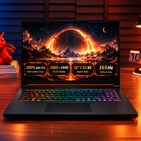 Laptop Gaming 16 Inci Intel Core Ultra 7 255HX RTX 5060 8GB GDDR7 32GB DDR5 1TB SSD 165Hz OLED QHD+ Colokan UK/US Windows 11 Pro