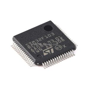 STM32F103RCT6 LQFP-64 pour microcontrôleur 32 bits Cortex-M3, code de date de fabrication le plus récent, délai de livraison de 1 à 3 jours ouvrables - Product Image 1