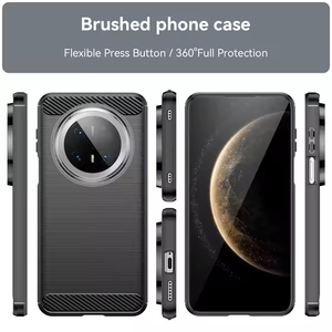 Coque arrière en TPU souple antichoc en fibre de carbone pour Redmi A3 A3X Note13 Pro 4G, étui de téléphone portable pour Xiaomi 13 POCO C61 M6 Pro - Product Image 5