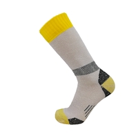 Chaussettes de course en laine mérinos, respirantes, anti-transpiration, antibactériennes, résistantes à l'usure, avec amorti, pour activités de plein air