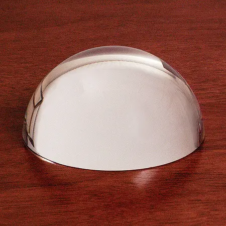 Di cristallo Lente di Ingrandimento Fermacarte Cupola MH-F0467