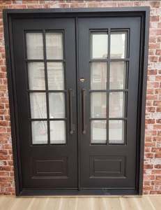 Factory Sale Various Wrought Iron Front Doors Main Door Iron Gate Design Thermal Break - Product Image 4