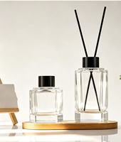 Bouteille en verre vide de style nordique vintage 100ml 200ml pour diffuseur à bâtonnets d'aromathérapie DIY et décoration d'intérieur