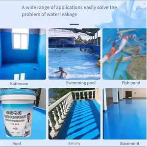 Revêtement imperméable en ciment polymère adhésif fort pour piscines, adapté à l'imperméabilisation des murs et des sols des piscines. - Product Image 3