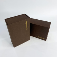 Boîte à macarons et chocolats personnalisée avec logo, en carton rigide recyclable, fermeture magnétique, doublure en éponge, carton verni, qualité alimentaire, pour truffes