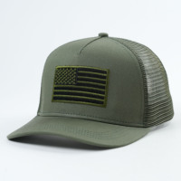 Gorra de camionero estructurada de algodón de fábrica Yukaihe, logotipo bordado personalizado, malla, 5 paneles, fabricante de gorras de camionero