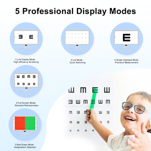 Pantalla LCD Portátil con Control Remoto para Pruebas de Agudeza Visual Aist Optics 185B - Product Image 2