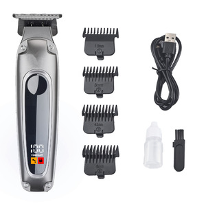Barber <span class=keywords><strong>professionnel</strong></span> sans fil 0mm zéro écart sculpture découpeuse <span class=keywords><strong>tondeuse</strong></span> à <span class=keywords><strong>cheveux</strong></span> tondeuses - Product Image 2