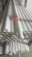 Tube en PTFE blanc résistant à la corrosion et aux hautes températures, traitement personnalisé disponible